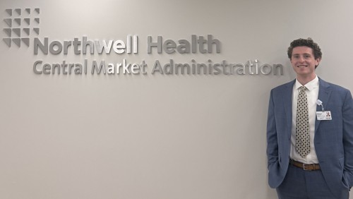 dartmouth mha student will popielaski in his role at northwell health