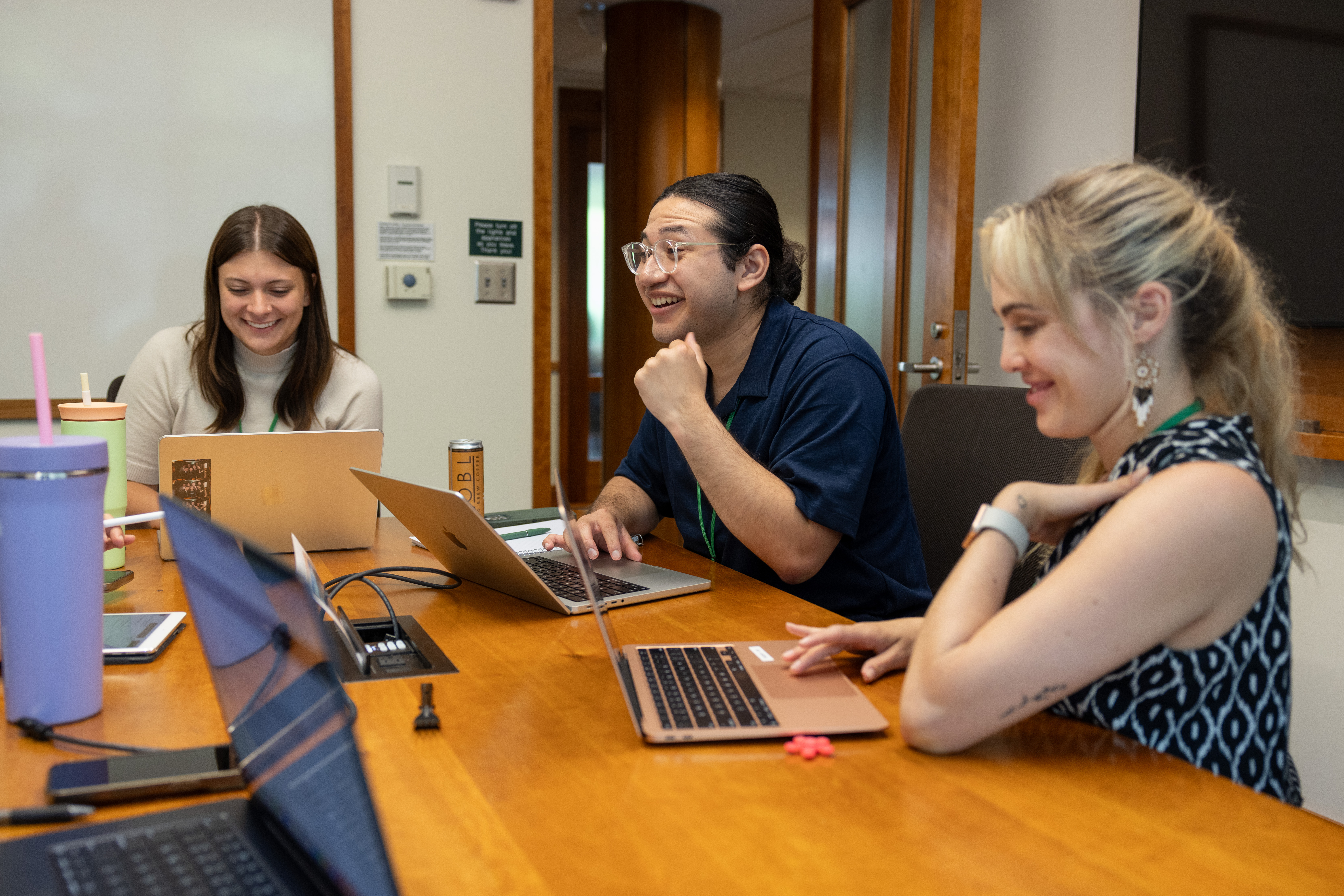 dartmouth mha students in study groups